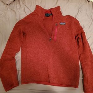 Patagonia Better Sweater, Red 1/4 Zip